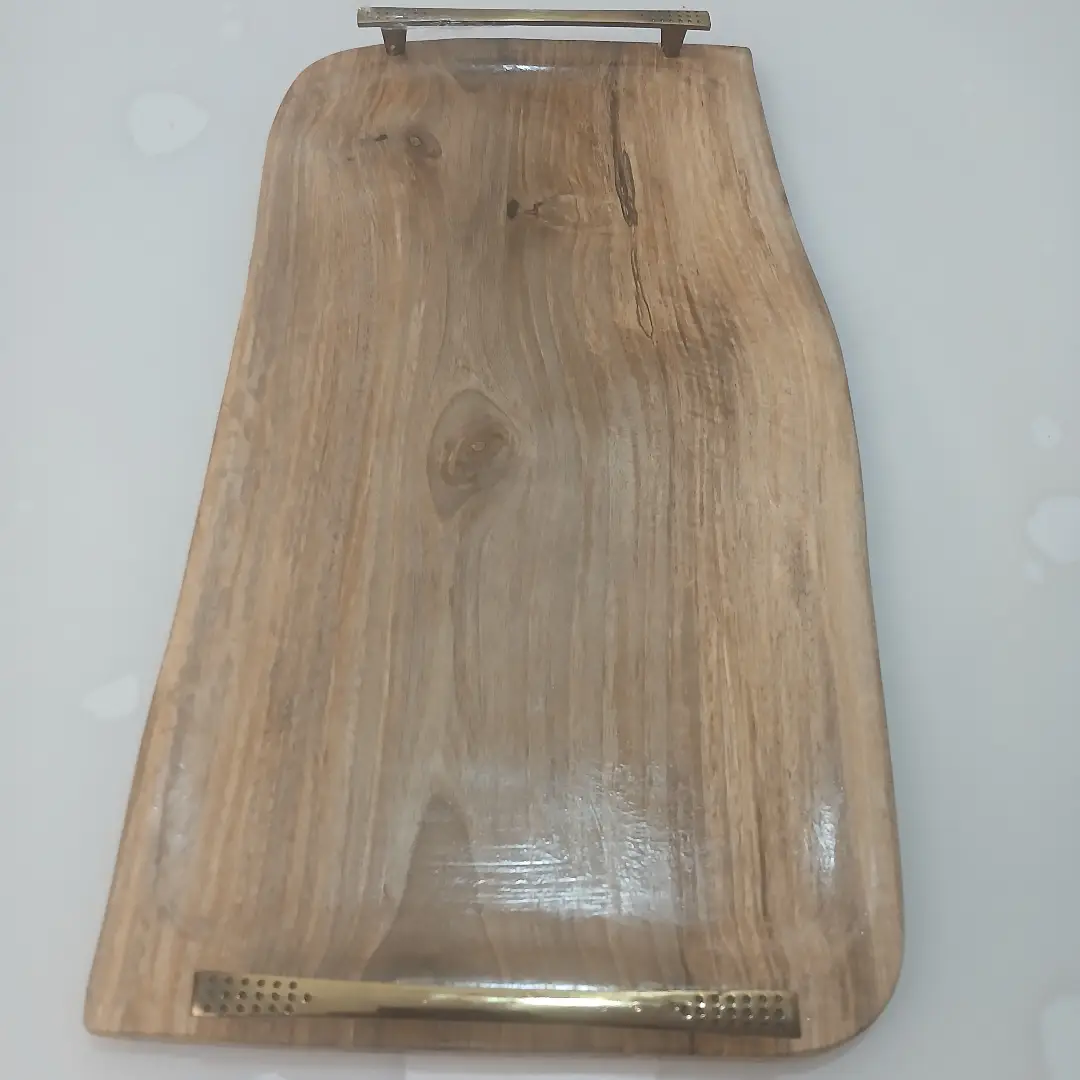 سینی چای چوب گردو