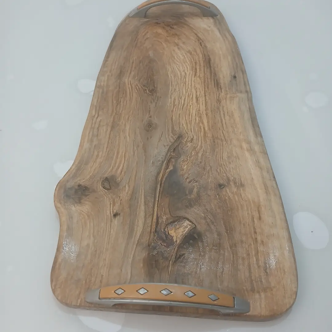 سینی چای چوب گردو‌
